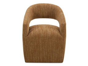 Barrow Amber Glow Rolling Dining Chair