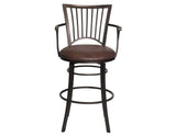 Bayview 24″ Counter Stool, Swivel by Steve Silver at Eve Furniture