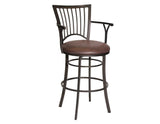 Bayview 24″ Counter Stool, Swivel by Steve Silver at Eve Furniture