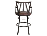 Bayview 24″ Counter Stool, Swivel by Steve Silver at Eve Furniture