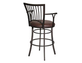 Bayview 24″ Counter Stool, Swivel by Steve Silver at Eve Furniture