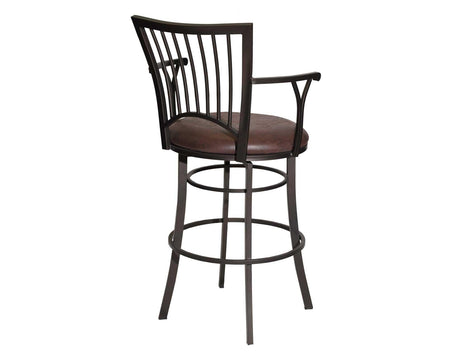 Bayview 24″ Counter Stool, Swivel by Steve Silver at Eve Furniture