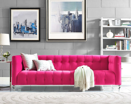 Bea Velvet Tufted Sofa by TOV Furniture at Eve Furniture
