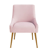 Beatrix Pleated Velvet Side Chair by TOV Furniture at Eve Furniture