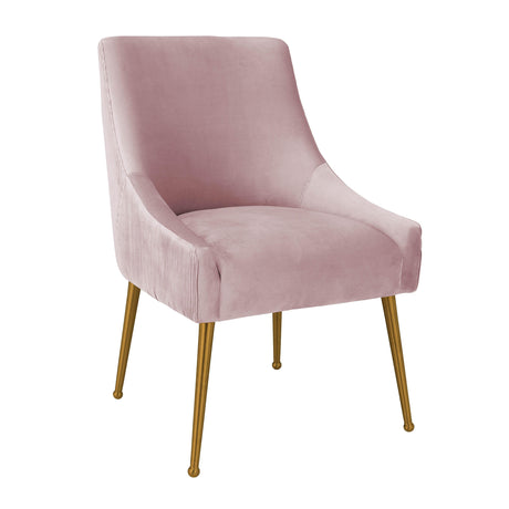 Beatrix Pleated Velvet Side Chair by TOV Furniture at Eve Furniture
