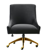 Beatrix Velvet Office Swivel Chair by TOV Furniture at Eve Furniture