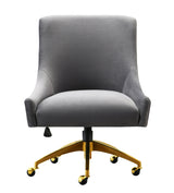 Beatrix Velvet Office Swivel Chair by TOV Furniture at Eve Furniture