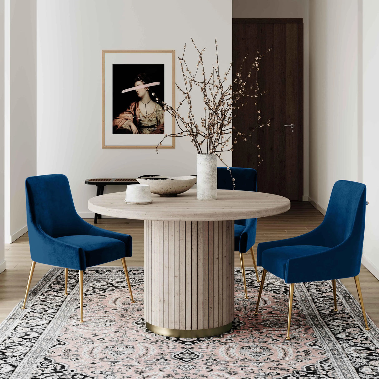 Beatrix Velvet Side Chair by TOV Furniture at Eve Furniture