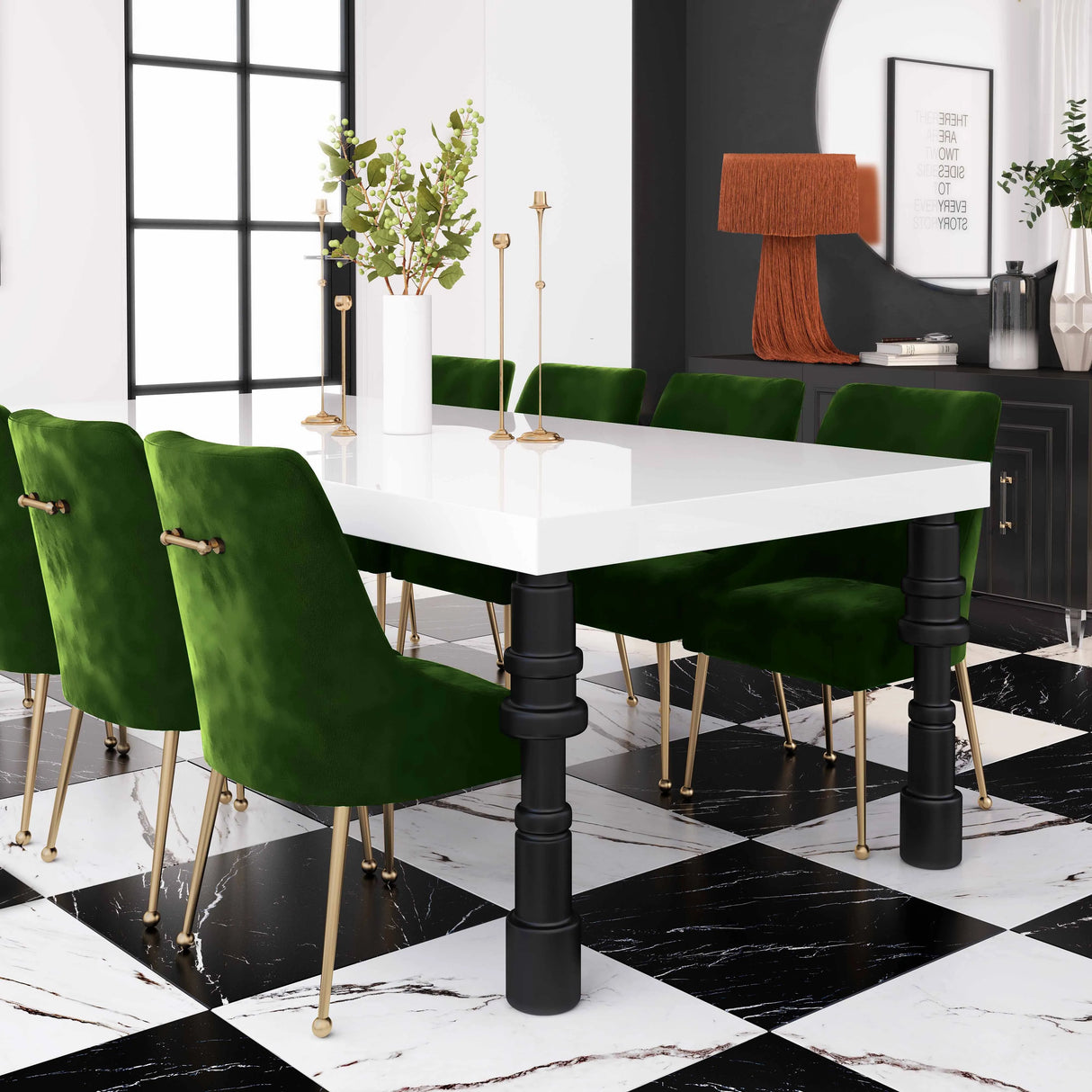 Beatrix Velvet Side Chair by TOV Furniture at Eve Furniture