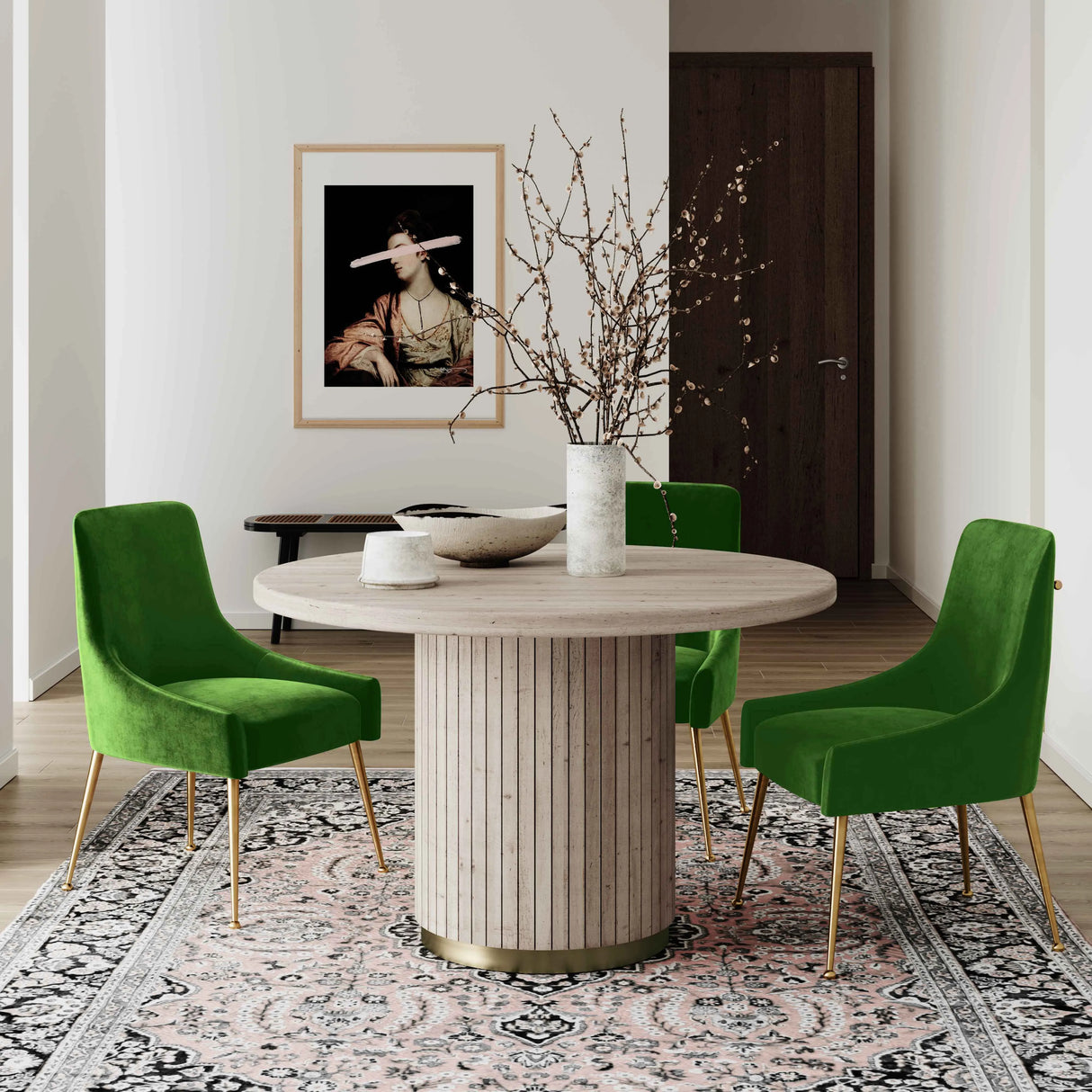 Beatrix Velvet Side Chair by TOV Furniture at Eve Furniture