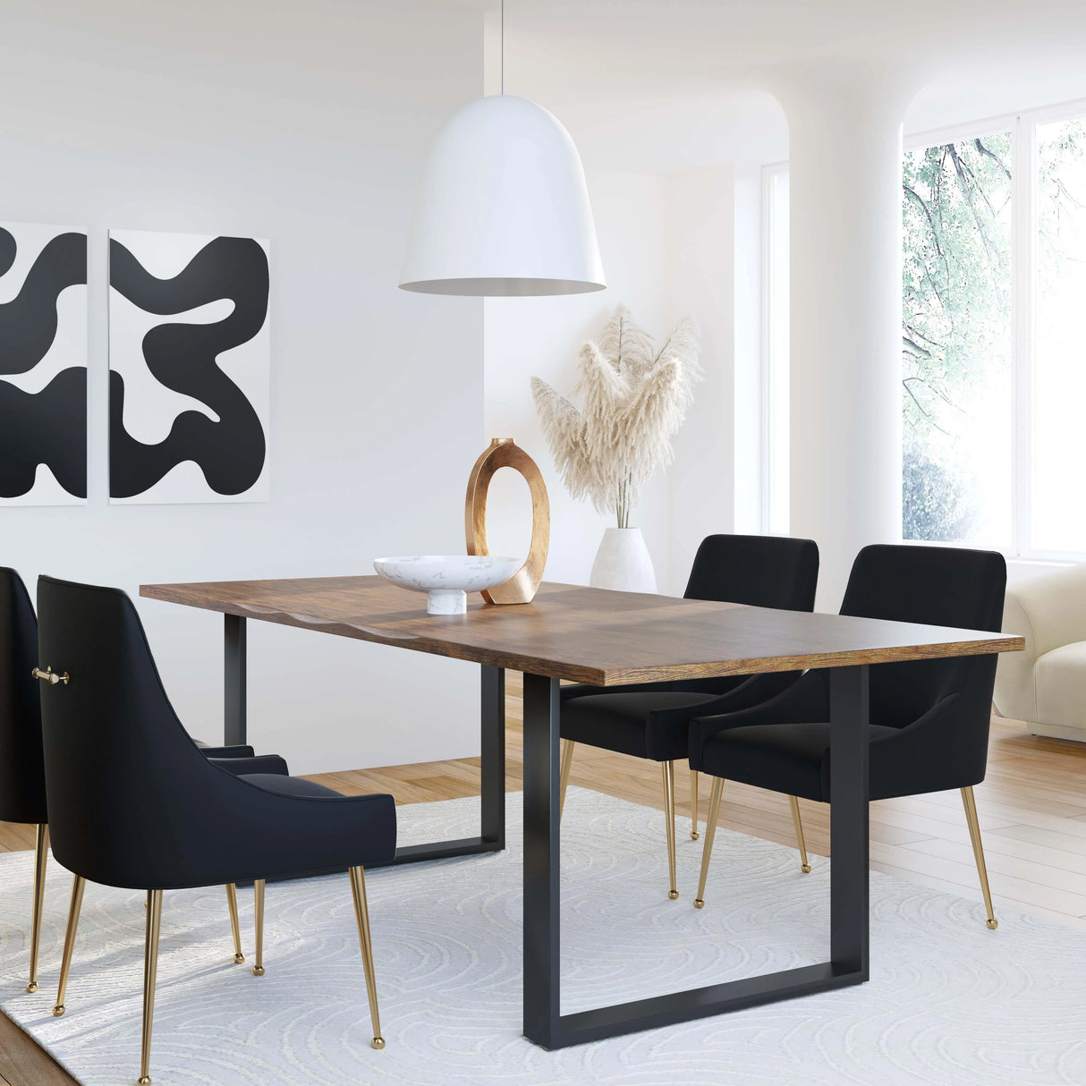 Beatrix Velvet Side Chair by TOV Furniture at Eve Furniture