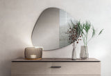 Hexagon Magic Organic Mirror by ESF Furniture at Eve Furniture