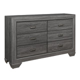 Beechnut Gray Panel Bedroom Set by Homelegance at Eve Furniture