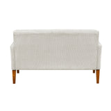 Belfort Beige Loveseat by Homelegance at Eve Furniture