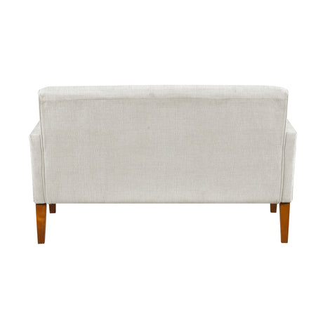 Belfort Beige Loveseat by Homelegance at Eve Furniture