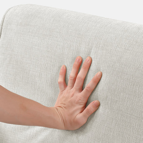 Belfort Beige Loveseat by Homelegance at Eve Furniture