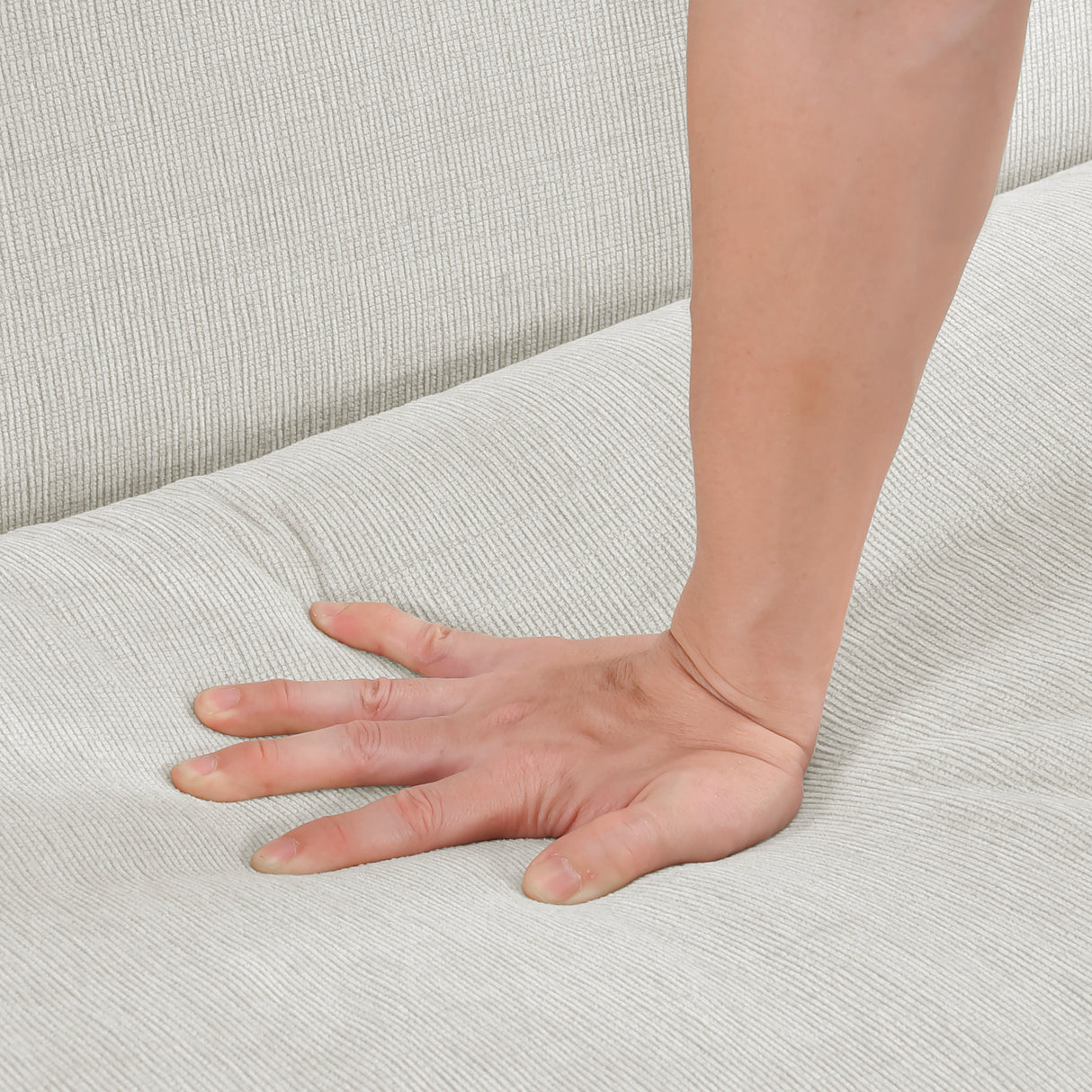 Belfort Beige Loveseat by Homelegance at Eve Furniture