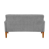 Belfort Gray Loveseat by Homelegance at Eve Furniture