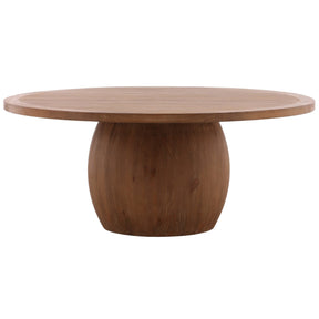 Belize Dining Table, Brown by Dovetail at Eve Furniture