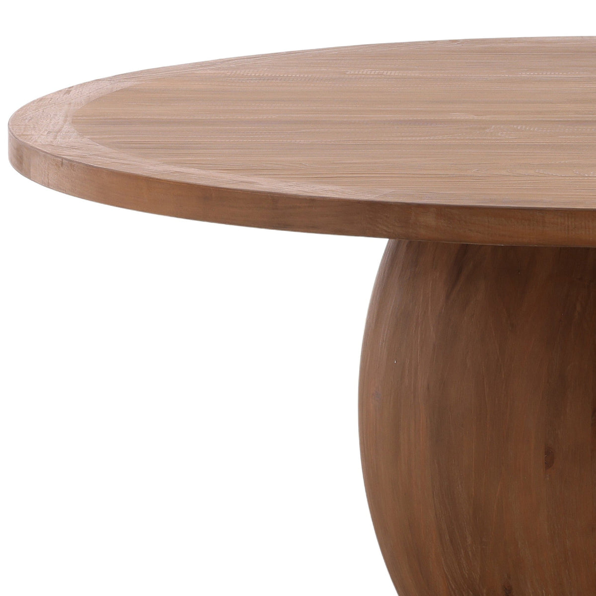 Belize Dining Table, Brown by Dovetail at Eve Furniture