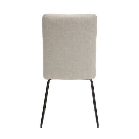 Benito Beige/Black Dining Side Chair, Set of 2 by Homelegance at Eve Furniture