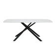 Benito Black Dining Table by Homelegance at Eve Furniture