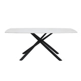 Benito Black Dining Table by Homelegance at Eve Furniture