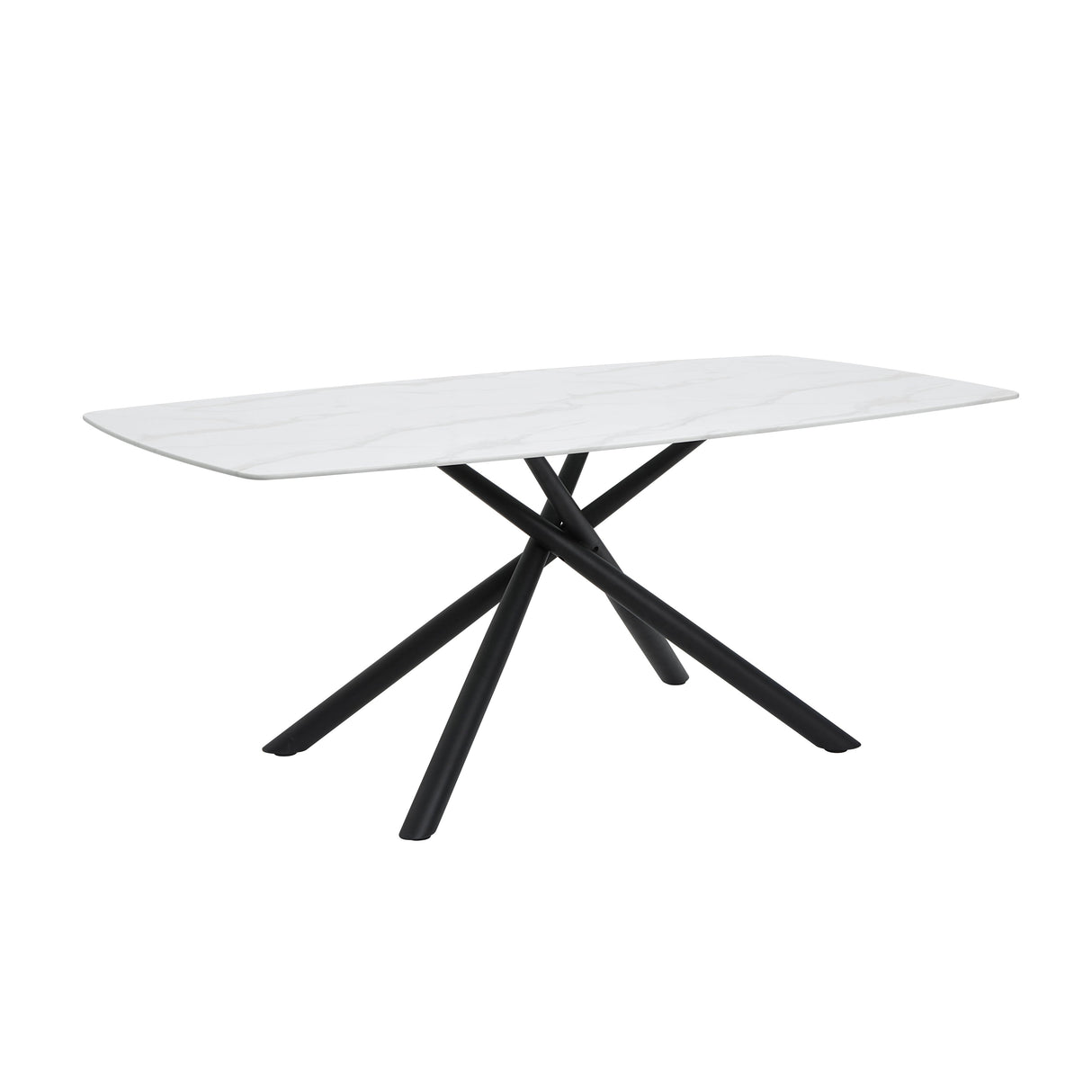 Benito Black Dining Table by Homelegance at Eve Furniture