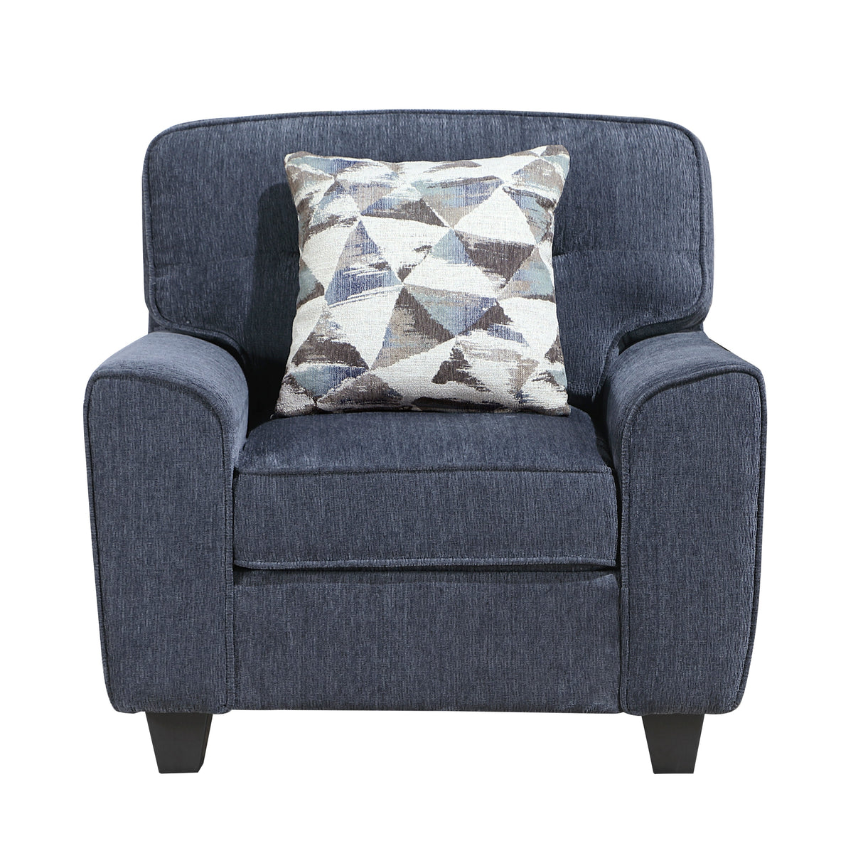 Bennett Blue Chair by Homelegance at Eve Furniture