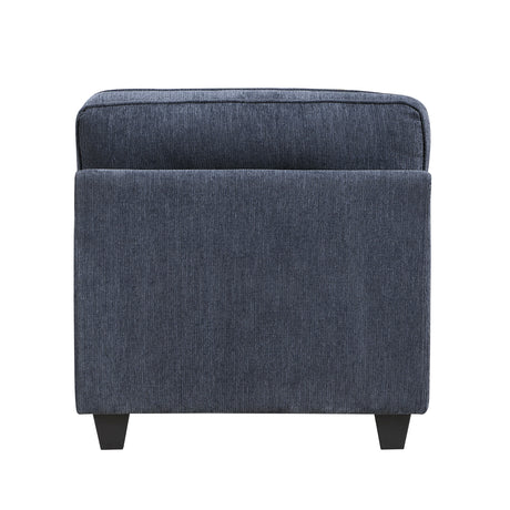 Bennett Blue Chair by Homelegance at Eve Furniture