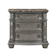 Bennington Gray Nightstand by Homelegance at Eve Furniture