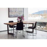 Bent Natural Extra Small Dining Table by Moe's Home at Eve Furniture