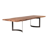 Bent Natural Large Dining Table by Moe's Home at Eve Furniture