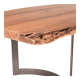 Bent Natural Large Dining Table by Moe's Home at Eve Furniture
