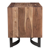 Bent Natural Nightstand by Moe's Home at Eve Furniture