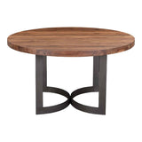 Bent Natural Round Dining Table