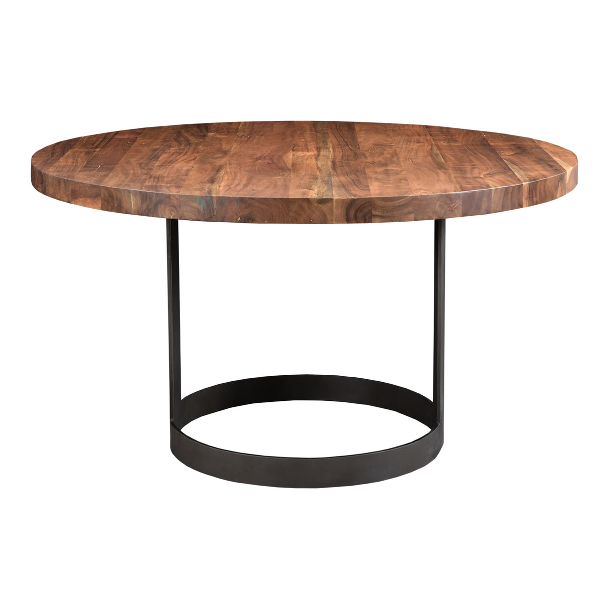 Bent Natural Round Dining Table by Moe's Home at Eve Furniture