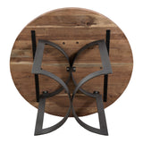 Bent Natural Round Dining Table by Moe's Home at Eve Furniture