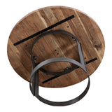 Bent Natural Round Dining Table by Moe's Home at Eve Furniture
