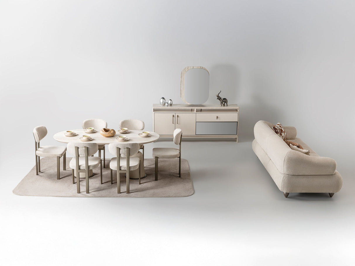 Bern Dining Table by Furnia at Eve Furniture