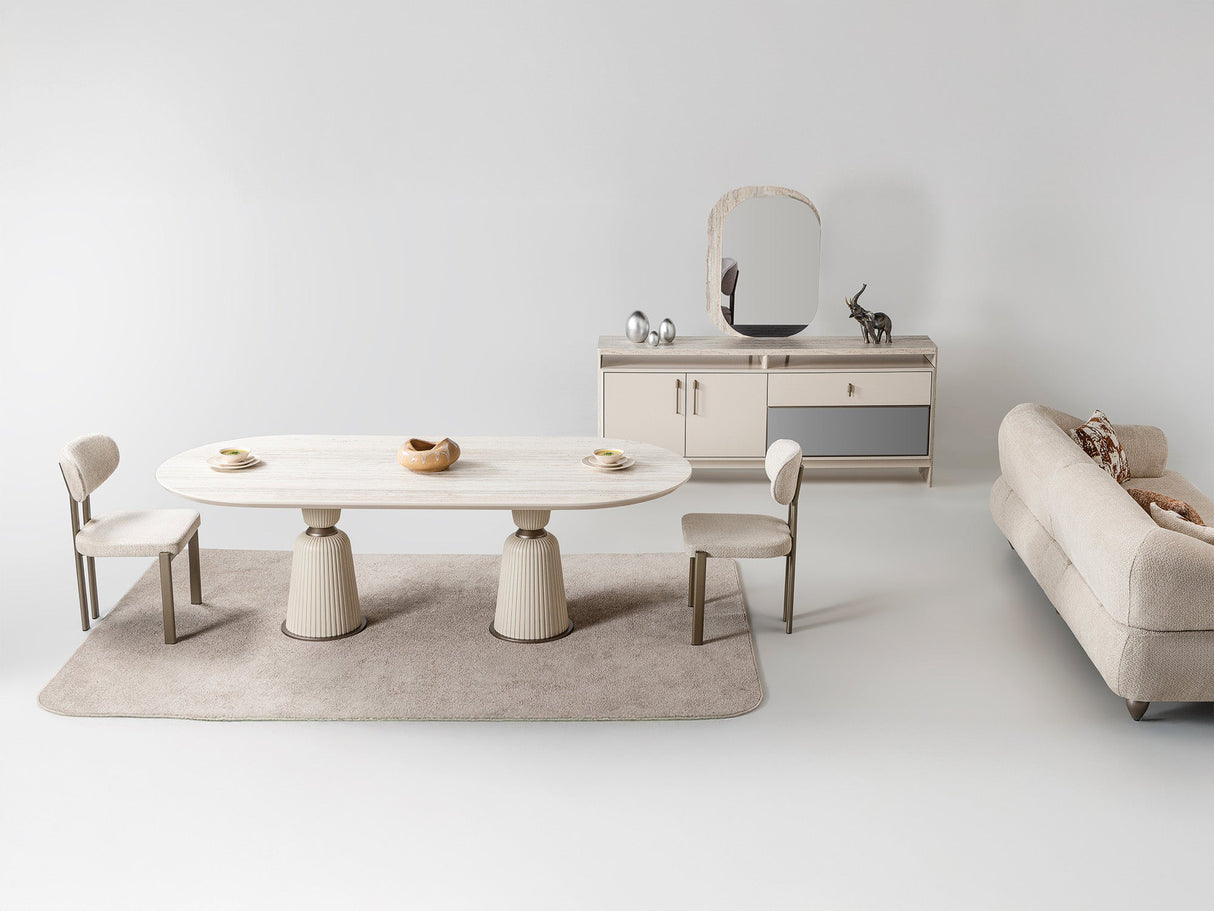 Bern Dining Table by Furnia at Eve Furniture