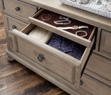 Bethel Wire Brushed Gray Sleigh Storage Platform Bedroom Set by Homelegance at Eve Furniture