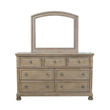 Bethel Wire Brushed Gray Sleigh Storage Platform Bedroom Set by Homelegance at Eve Furniture