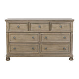 Bethel Wire Brushed Gray Sleigh Storage Platform Bedroom Set by Homelegance at Eve Furniture
