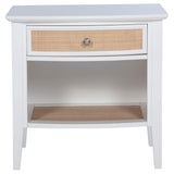 Bexhill White 1-Drawer Nightstand by Coaster at Eve Furniture