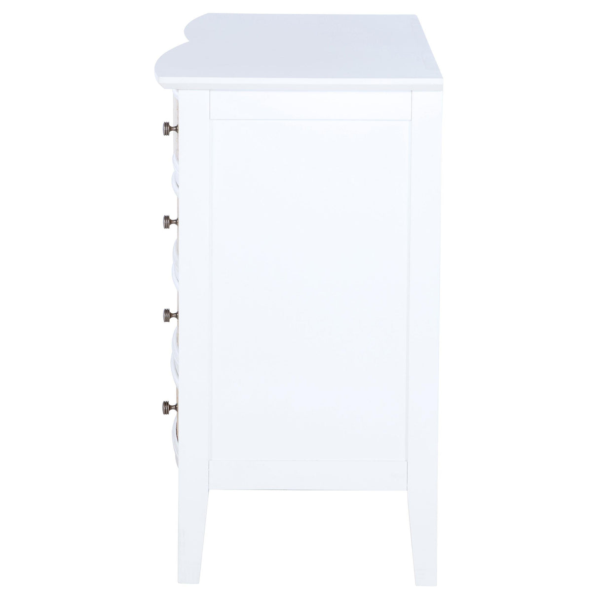 Bexhill White 10-Drawer Dresser by Coaster at Eve Furniture