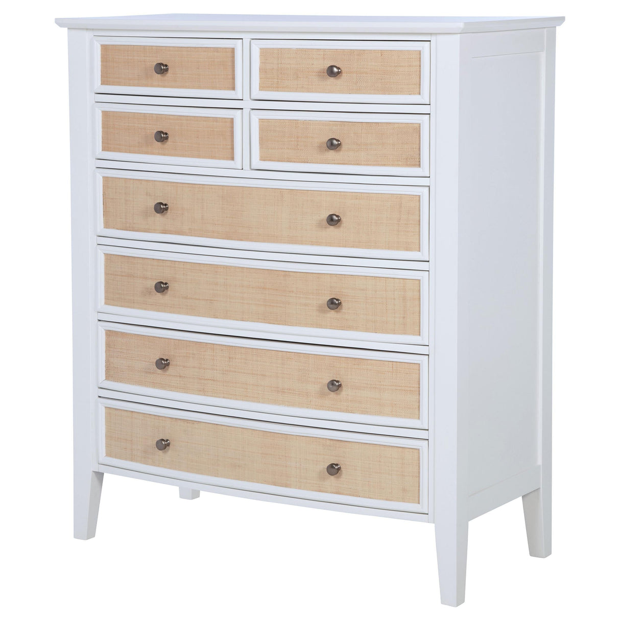 Bexhill 8-drawer Chest of Drawers White by Coaster at Eve Furniture