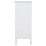 Bexhill 8-drawer Chest of Drawers White by Coaster at Eve Furniture