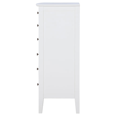 Bexhill 8-drawer Chest of Drawers White by Coaster at Eve Furniture