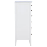 Bexhill 8-drawer Chest of Drawers White by Coaster at Eve Furniture